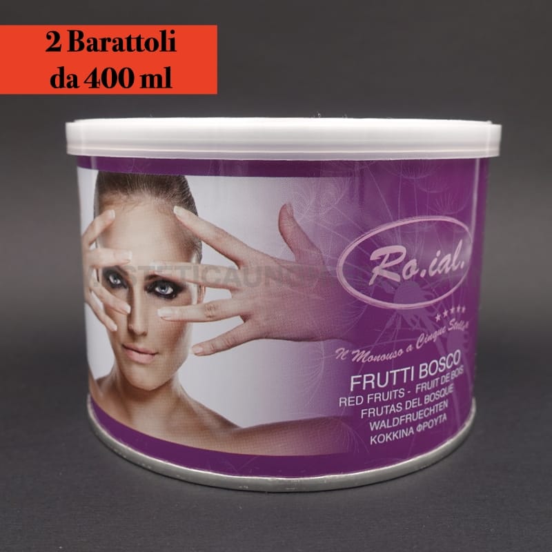 2 X Barattolo da 400 ml Cera Liposolubile Ro.ial aI FRUTTI DI BOSCO - immagine 2